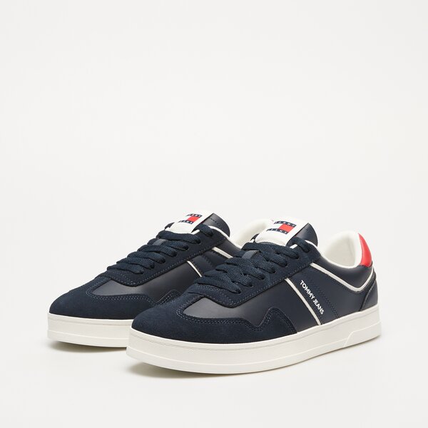 Męskie sneakersy (buty) TOMMY HILFIGER THE GREENWHICH RETRO em0em014620g1 kolor granatowy