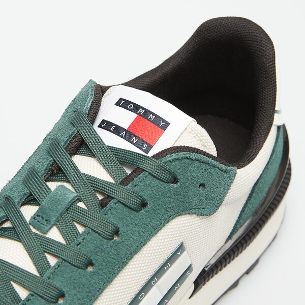 Męskie sneakersy (buty) TOMMY HILFIGER TJM TECHNICAL RUNNER ESS em0em01265ct0 kolor biały