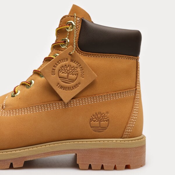 Dziecięce trapery TIMBERLAND 6 IN PREMIUM WP BOOT tb1129097131 kolor żółty