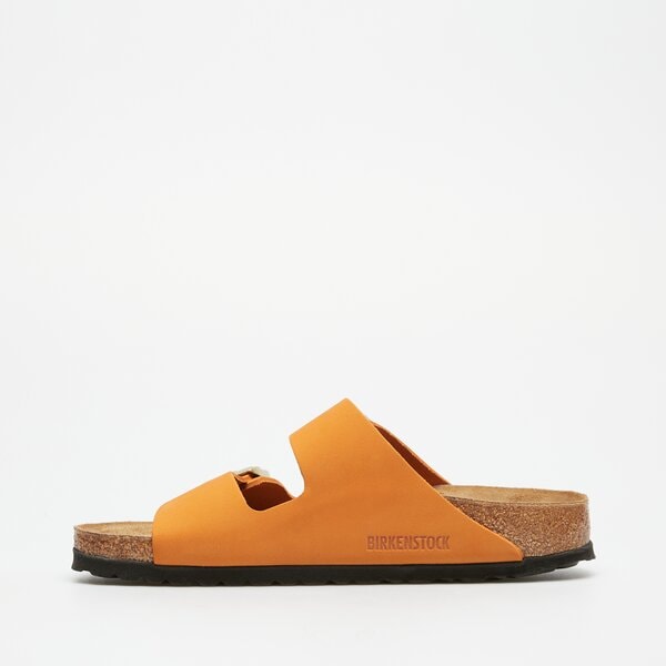 Damskie klapki BIRKENSTOCK ARIZONA LENB BURNT ORANGE 1026732 kolor pomarańczowy