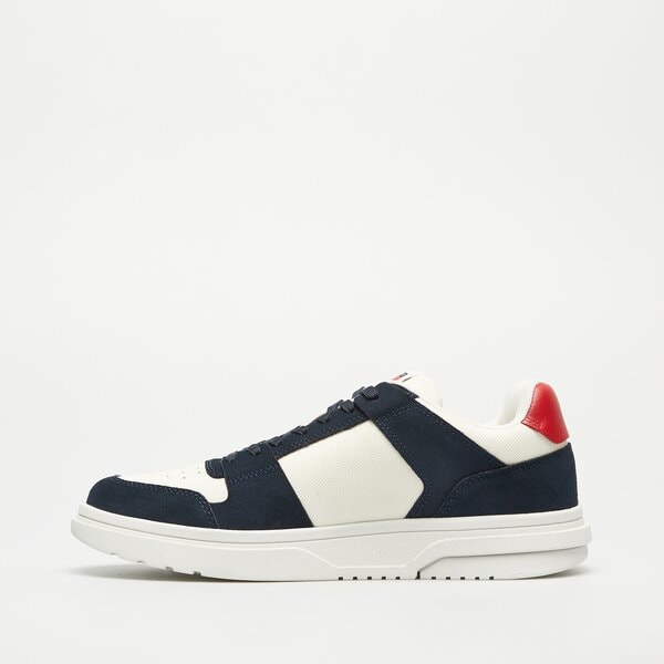 Męskie sneakersy (buty) TOMMY HILFIGER THE BROOKLYN MIX MAT. em0em01457c1g kolor granatowy