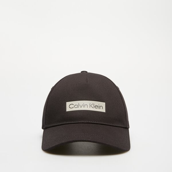 Damska czapka z daszkiem CALVIN KLEIN CZAPKA RTW EMBROIDERED LOGO BB CAP k50k511550beh kolor czarny