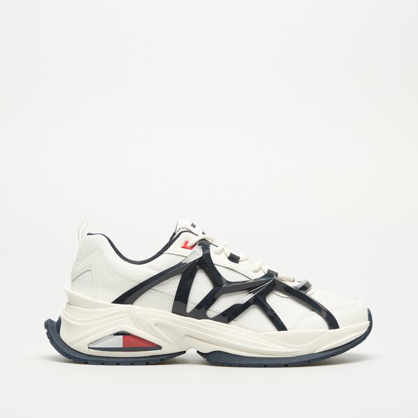 Męskie sneakersy (buty) TOMMY HILFIGER TJM OUTDOOR RUNNER em0em013850g1 kolor biały