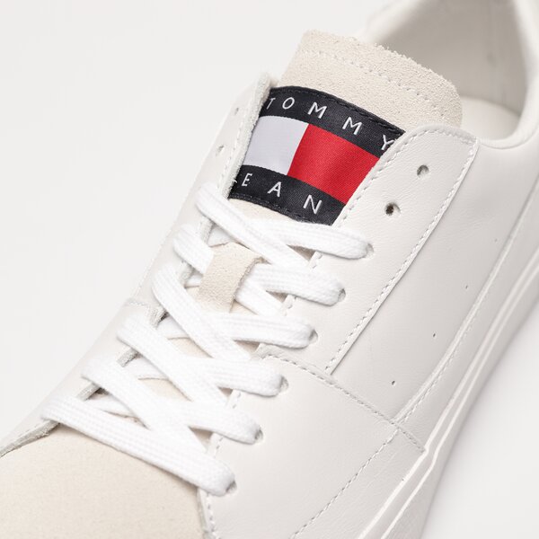 Męskie trampki TOMMY HILFIGER TOMMY JEANS VULCANIZED ESS em0em01106ybr kolor biały