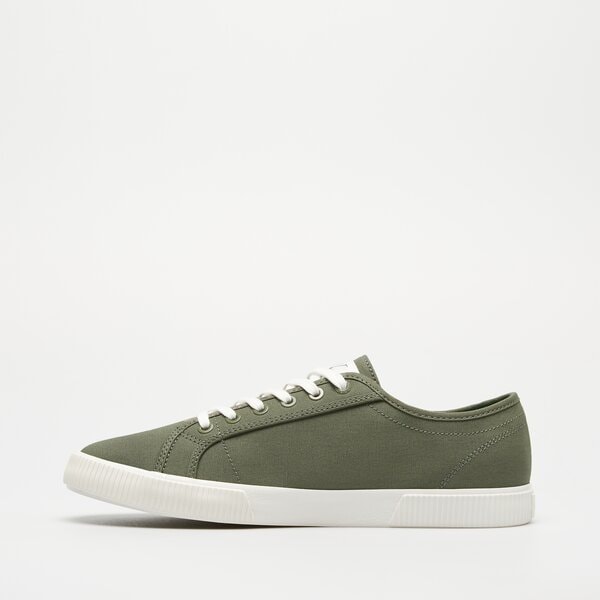 Męskie trampki CALVIN KLEIN ESS VULCANIZED LOW LACEUP CS ML ym0ym003060ih kolor khaki