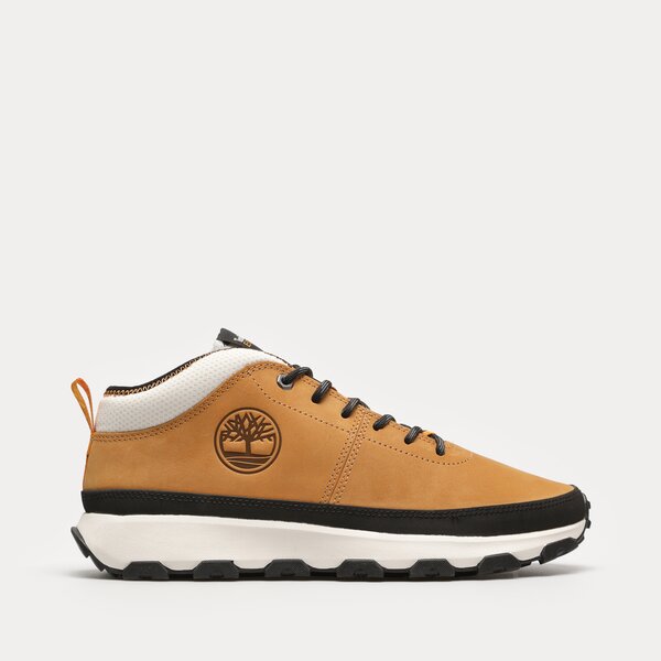 Męskie buty outdoor (trekkingowe) TIMBERLAND WINSOR TRAIL MID LEATHER tb0a5twv2311 kolor brązowy