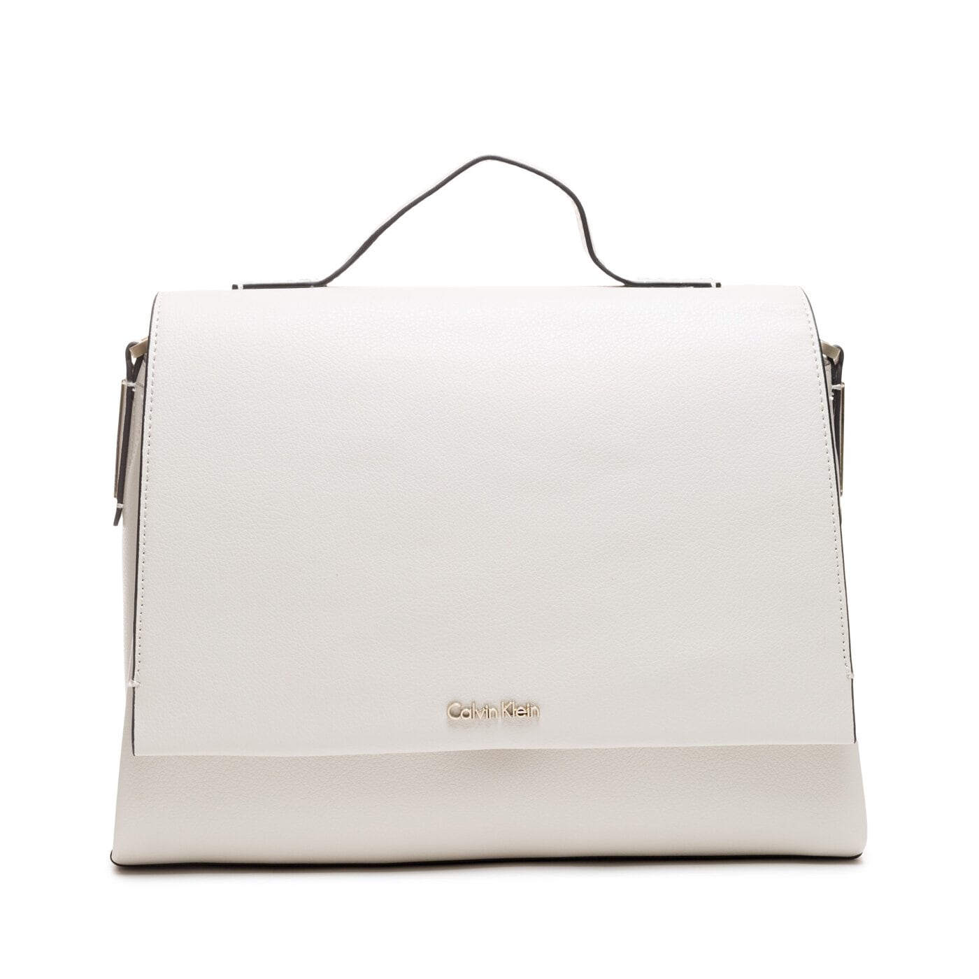 Calvin klein frame on sale top handle bag