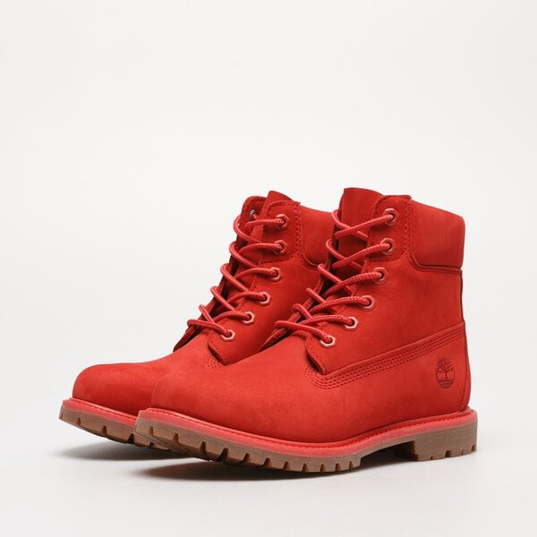 Damskie trapery TIMBERLAND 6IN PREMIUM BOOT - W tb0a2r6bdv81 kolor czerwony