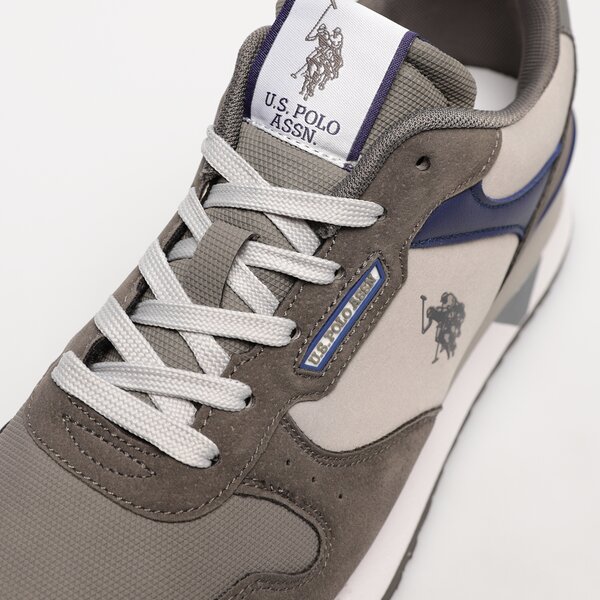 Męskie sneakersy (buty) U.S. POLO ASSN BUZZY001A buzzy001agrydbl02 kolor szary