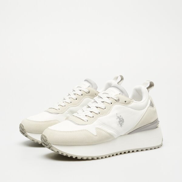 Damskie sneakersy (buty) U.S. POLO ASSN. BAYLE bayle001whi kolor biały