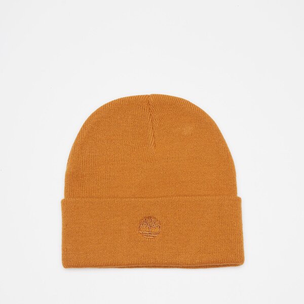 Damska czapka zimowa TIMBERLAND CZAPKA CUFF BEANIE W/ EMBROIDERED LOGO tb0a61cj2311 kolor żółty