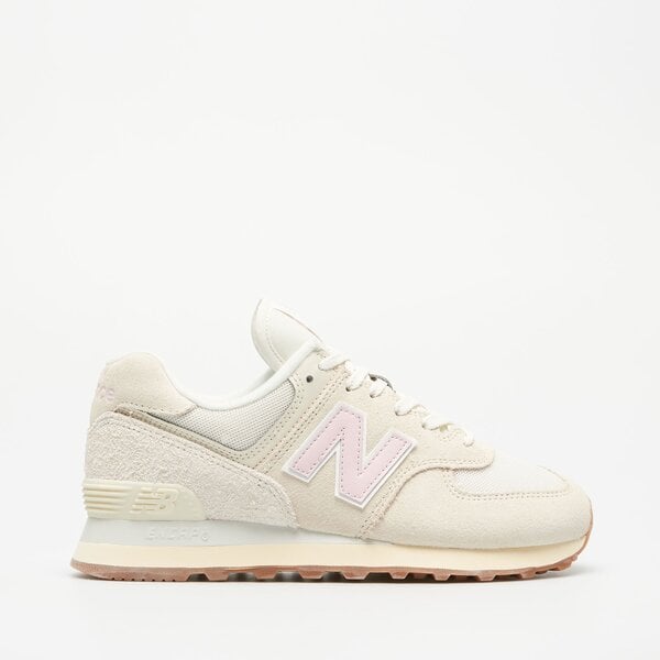 Damskie sneakersy (buty) NEW BALANCE WL574  wl574gu2 kolor beżowy