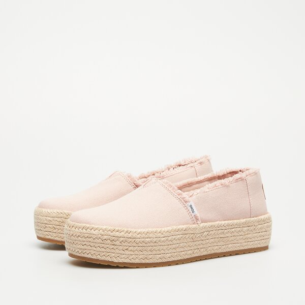 Damskie espadryle TOMS BALLET PINK CANVAS 10020698 kolor różowy