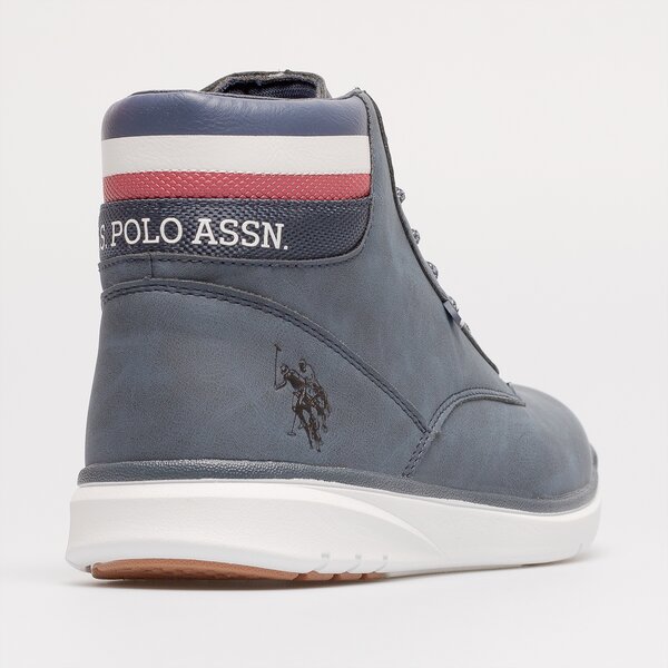 Męskie buty za kostkę U.S. POLO ASSN. YGOR005 ygor005dbl001 kolor granatowy