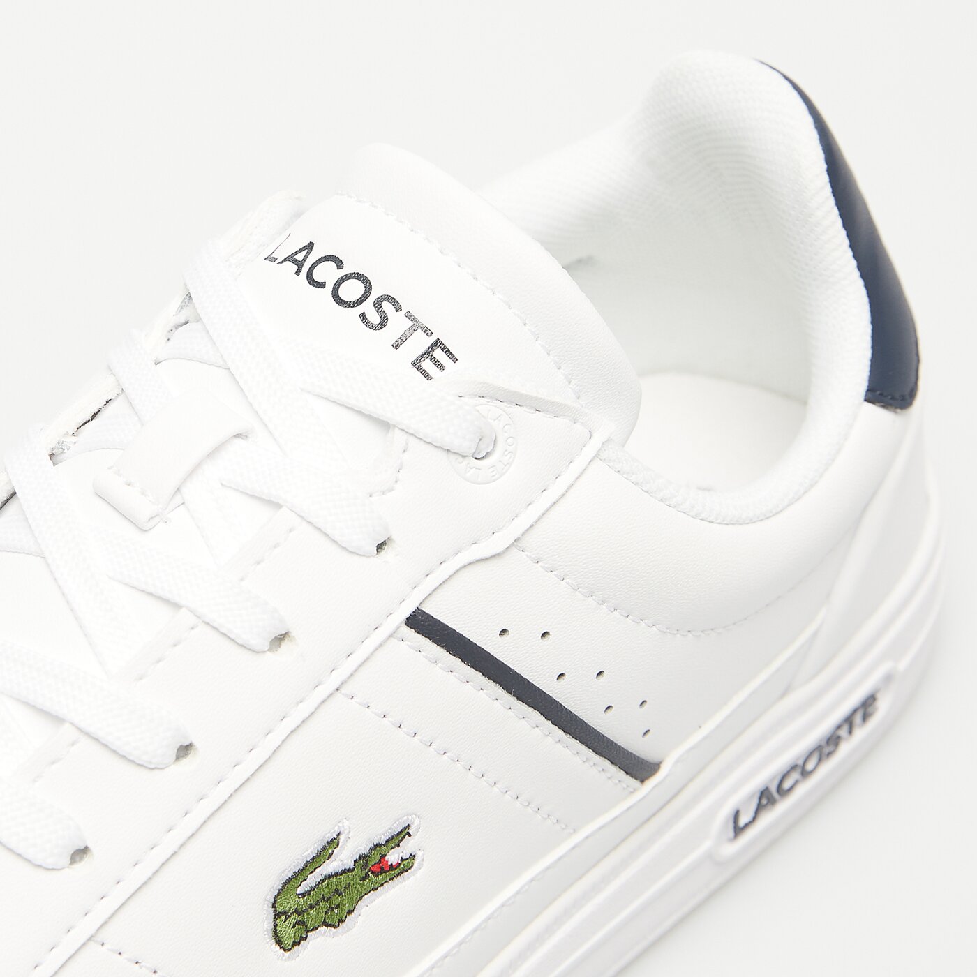 LACOSTE EUROPA kolor BIAŁY (745SMA0116042) - Mężczyzna - Sneakersy w ...