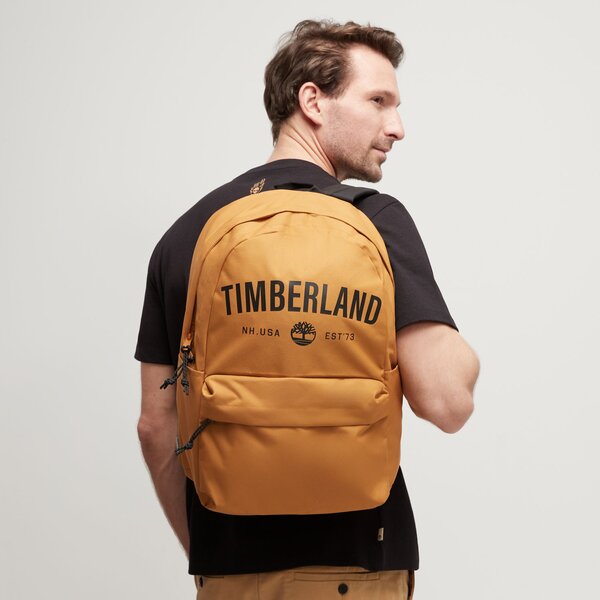 Damski plecak TIMBERLAND PLECAK PRINTED BACKPACK 22LT tb0a5ssbp571 kolor brązowy