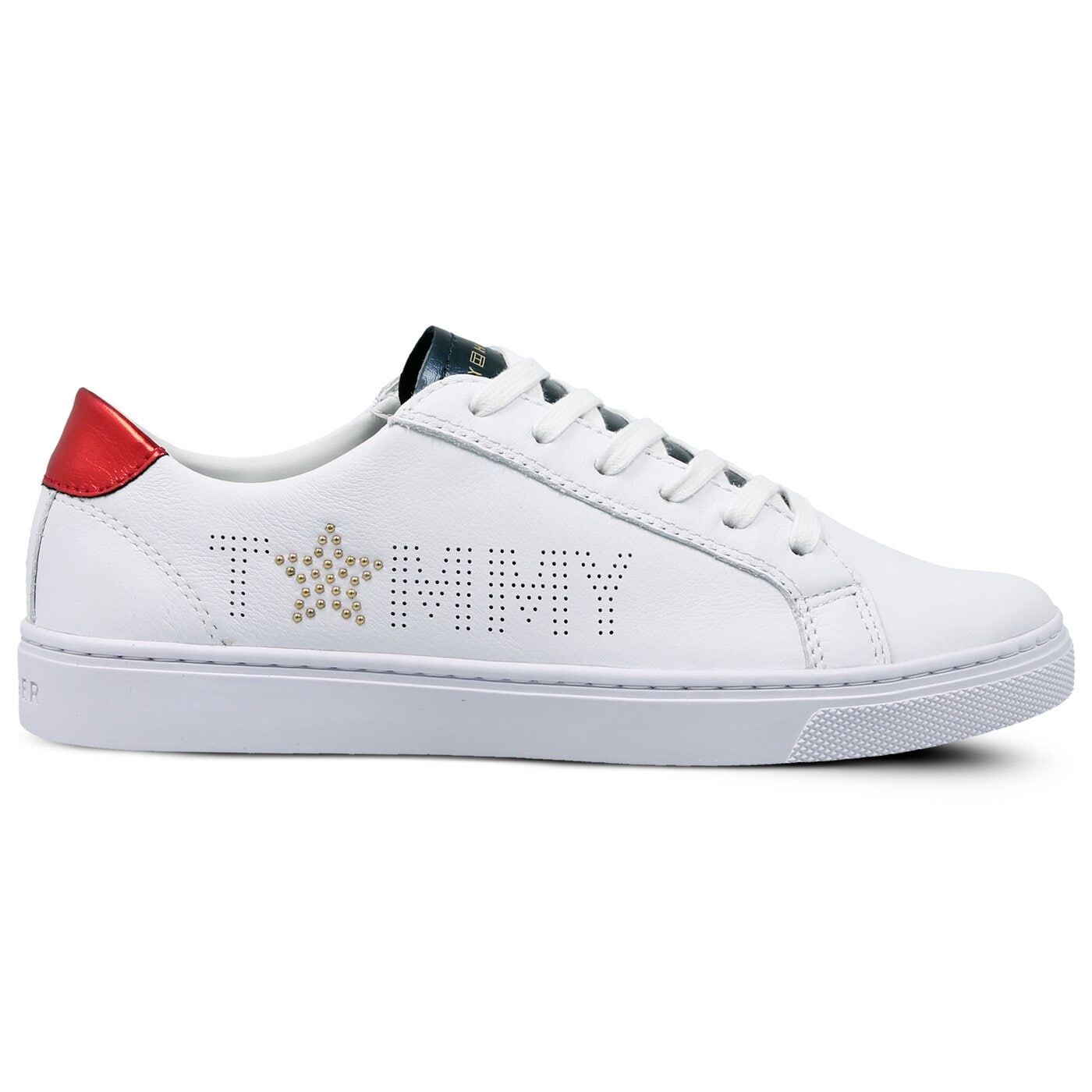 tommy star metallic sneaker