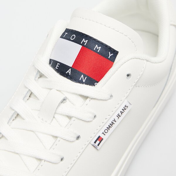 Damskie sneakersy (buty) TOMMY HILFIGER TJW CUPSOLE SNEAKER ESS en0en02508ybl kolor biały