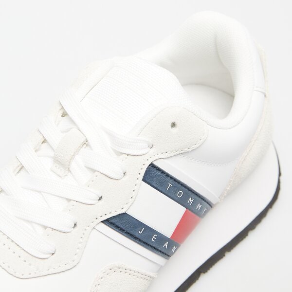 Damskie sneakersy (buty) TOMMY HILFIGER TJW EVA RUNNER MAT MIX ESS en0en02510ybs kolor biały