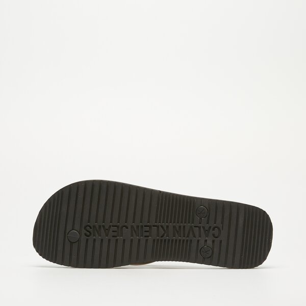 Męskie klapki CALVIN KLEIN BEACH SANDAL MONOLOGO ym0ym00838bds kolor czarny