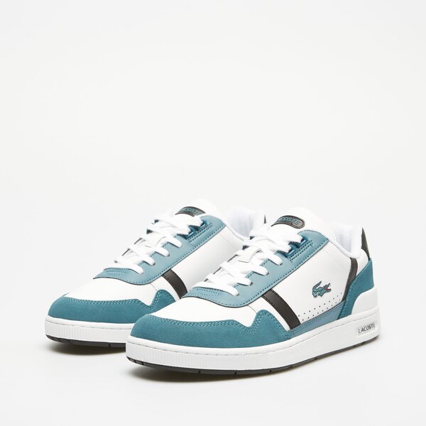 Męskie sneakersy (buty) LACOSTE T-CLIP 124 7 SMA 747sma00731r5 kolor biały