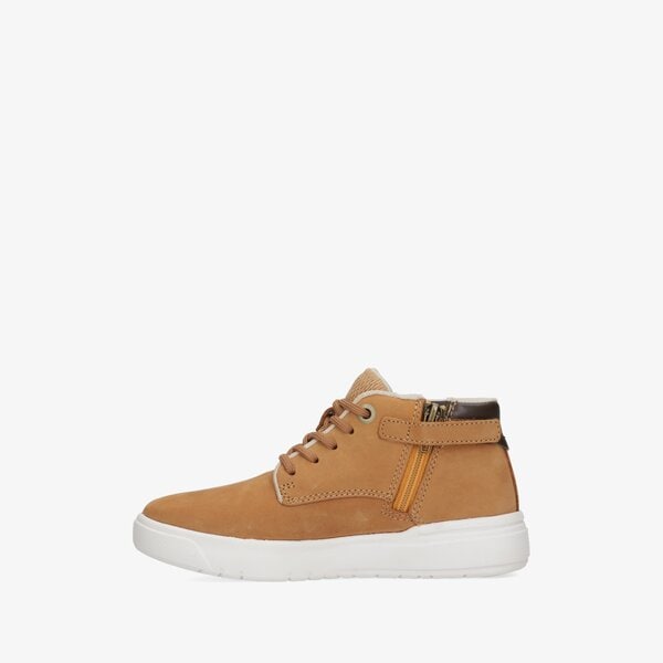 Dziecięce sneakersy (buty) TIMBERLAND SENECA BAY LEATHER CHUKKA tb0a5n5m2311 kolor żółty