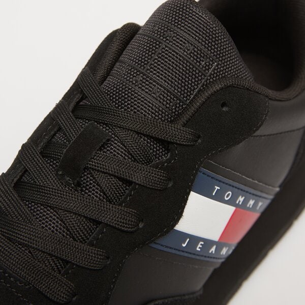 Męskie sneakersy (buty) TOMMY HILFIGER TJM MODERN RUNNER em0em01316bds kolor czarny