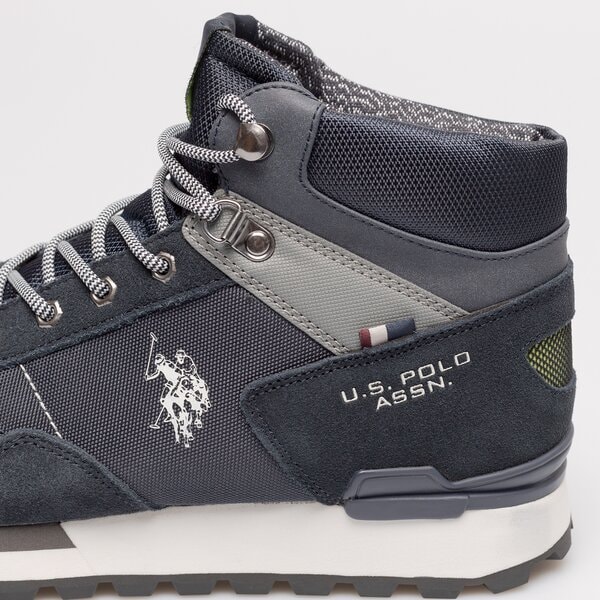 Męskie buty outdoor (trekkingowe) U.S. POLO ASSN. ARON003 aron003dbllge01 kolor granatowy