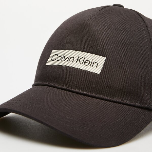 Damska czapka z daszkiem CALVIN KLEIN CZAPKA RTW EMBROIDERED LOGO BB CAP k50k511550beh kolor czarny