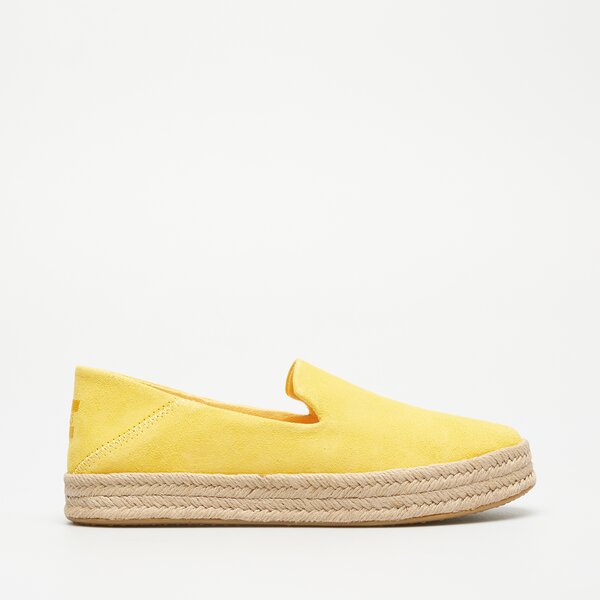 Damskie espadryle TOMS PINEAPPLE YELLOW 10020696 kolor pomarańczowy