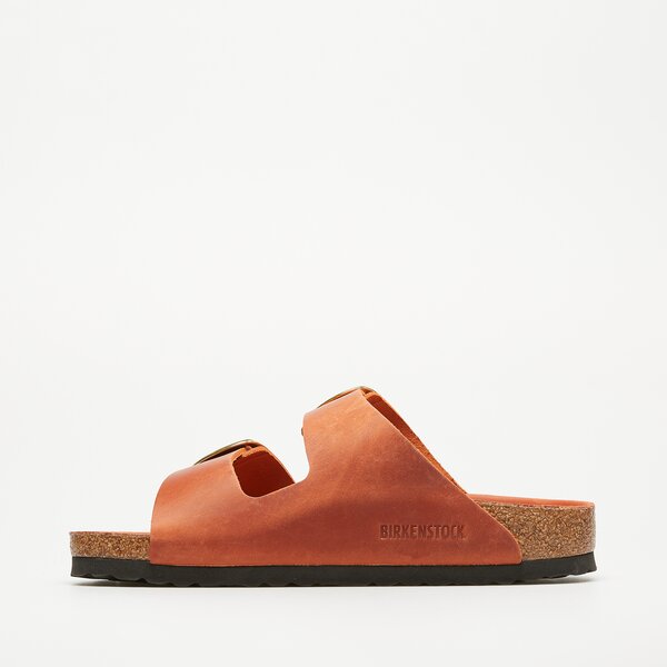 Damskie klapki BIRKENSTOCK ARIZONA BIG BUCKLE LEOI 1026661 kolor pomarańczowy