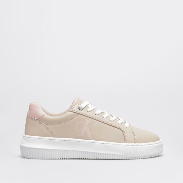 Damskie sneakersy (buty) CALVIN KLEIN CHUNKY CUPSOLE LACEUP LOW ESS yw0yw008070gd kolor różowy