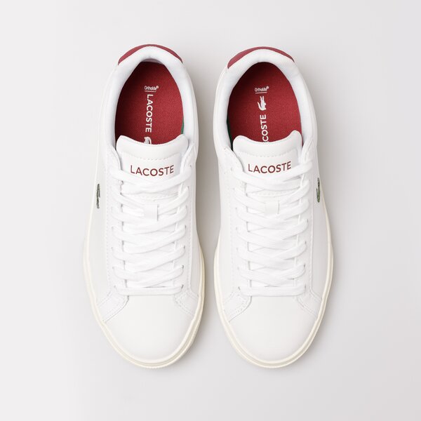 Damskie sneakersy (buty) LACOSTE LEROND PRO 222 1 CFA 744CFA0014286 744cfa0014286 kolor biały