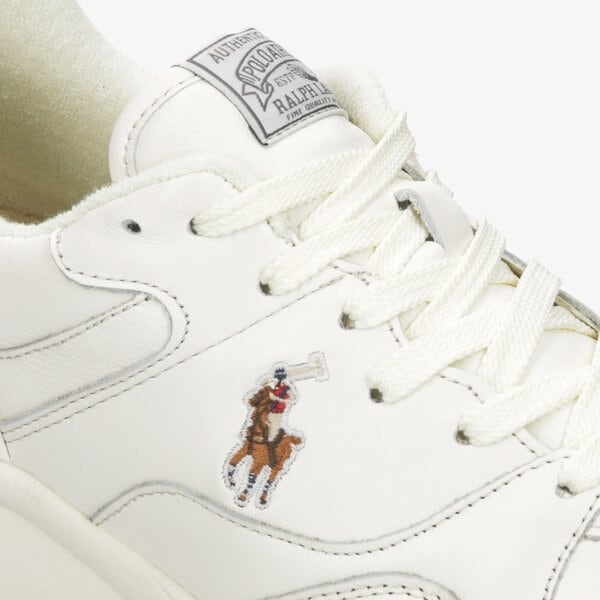 Męskie sneakersy (buty) POLO RL TRCKSTR PONY SNEAKERS ATHLETIC SHOE  809773078001 kolor biały