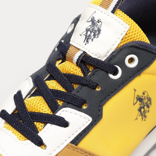 Dziecięce sneakersy (buty) U.S. POLO ASSN. NOBIK nobik008jyel kolor żółty