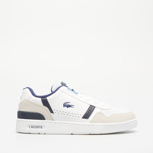 Męskie sneakersy (buty) LACOSTE T-CLIP 124 5 SMA 747sma0071080 kolor biały