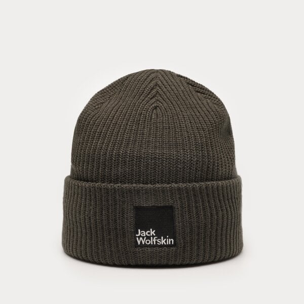 Damska czapka zimowa JACK WOLFSKIN CZAPKA PERGAMON BEANIE 19107014136 kolor szary