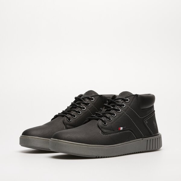 Męskie sneakersy (buty) U.S. POLO ASSN PYRO001 pyro001blk kolor czarny