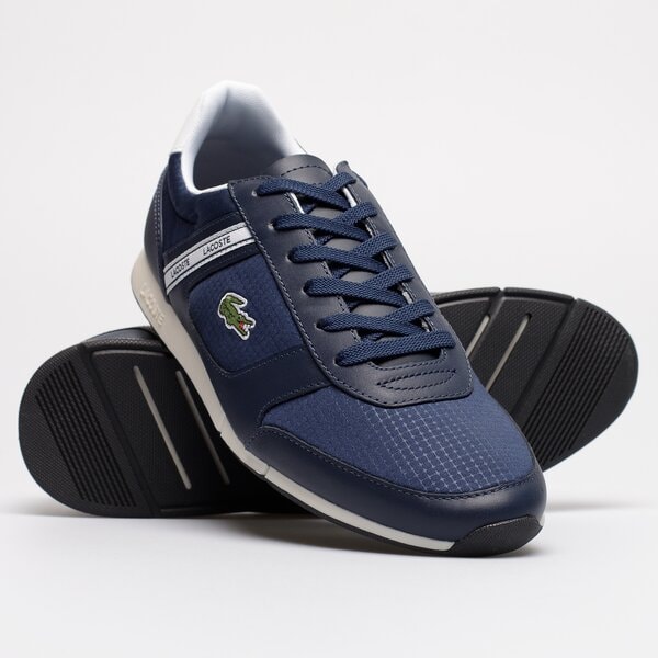 Męskie sneakersy (buty) LACOSTE MENERVA SPORT 0121 1 CMA 742cma0015092 kolor granatowy