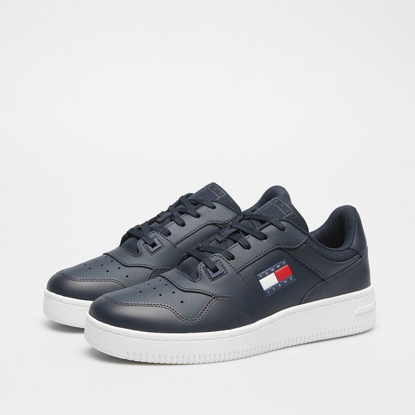 Męskie sneakersy (buty) TOMMY HILFIGER TJM RETRO BASKET ESS em0em01395c1g kolor granatowy