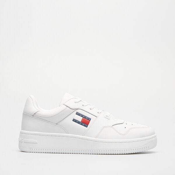 Męskie sneakersy (buty) TOMMY HILFIGER TJM RETRO BASKET ESS em0em01395ybr kolor biały