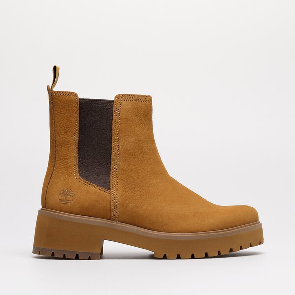 Damskie botki / sztyblety TIMBERLAND CARNABY COOL BASIC CHELSEA tb0a5vqm2311 kolor brązowy