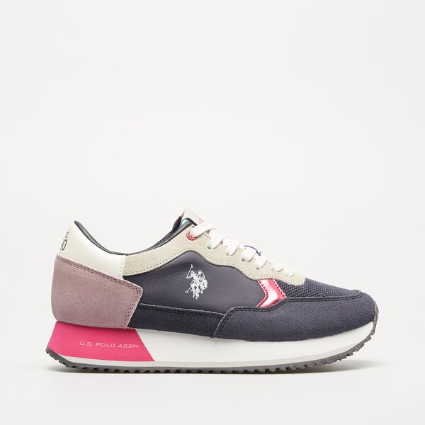 Damskie sneakersy (buty) U.S. POLO ASSN. SACHA sacha002dbllvio1 kolor multicolor