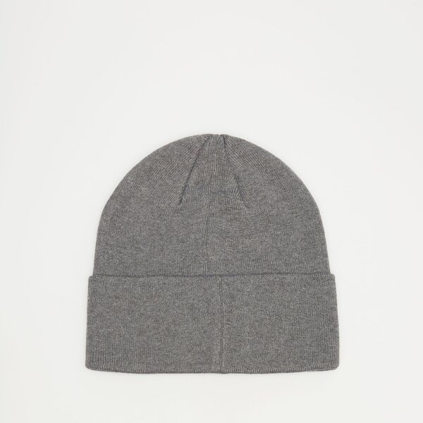 Damska czapka zimowa TIMBERLAND CZAPKA BEANIE WITH MOUNTAIN PATCH tb0a2pnj0101 kolor szary