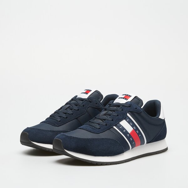 Męskie sneakersy (buty) TOMMY HILFIGER TJM RUNNER CASUAL ESS em0em01351c1g kolor granatowy