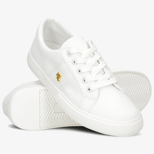 Damskie sneakersy (buty) LAUREN RALPH LAUREN JANSON II 802804598001 kolor biały