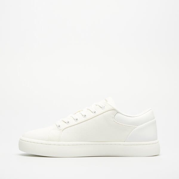 Męskie sneakersy (buty) CALVIN KLEIN CLASSIC CUPSOLE LOW LTH IN DC ym0ym009760k4 kolor biały