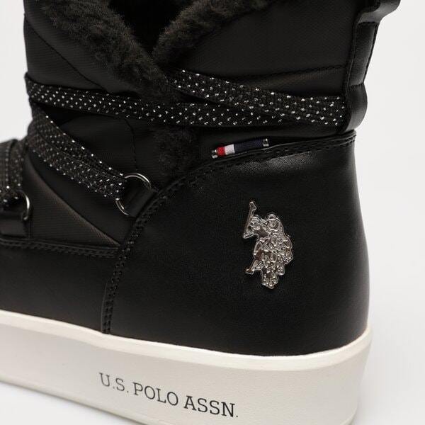 Damskie buty za kostkę U.S. POLO ASSN. VEGY001W vegy001b kolor czarny