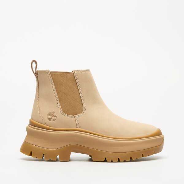 Damskie botki / sztyblety TIMBERLAND ROXIE LANE MID CHELSEA BOOT tb0a28xmen71 kolor beżowy