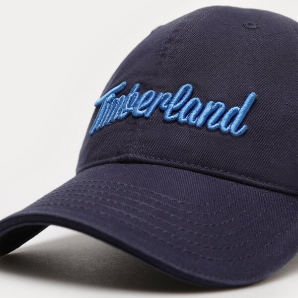 Damska czapka z daszkiem TIMBERLAND CZAPKA EMBROIDERED LOGO BB CAP tb0a1e9l4511 kolor granatowy